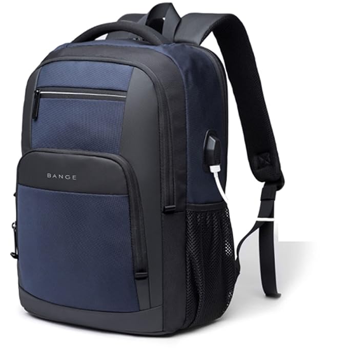 Red Lemon Swiss Cut Design 15.6 Laptop Backpack for Men and Women, Stylish 26L Capacity, USB Charging Port, Anti-Theft Pocket & Accessories Organizer