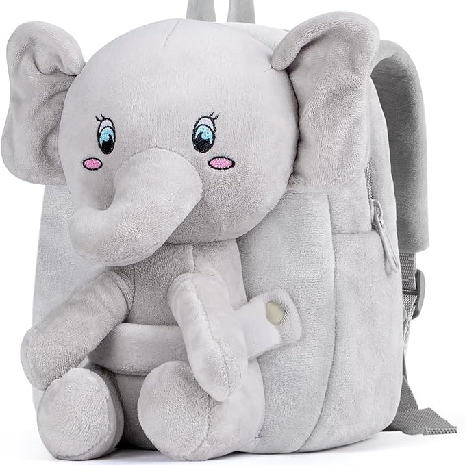 School Bag for Kids Plush Baby Girl Preschool Ideal for Baby Boy & Girl Picnic Bags (2-5 Years)